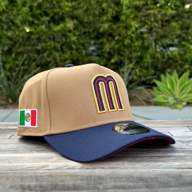 New Era Mexico Khaki/ Navy 940 A-Frame