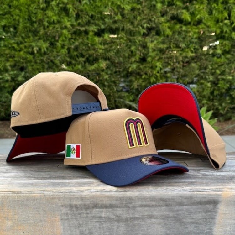 New Era Mexico Khaki/ Navy 940 A-Frame