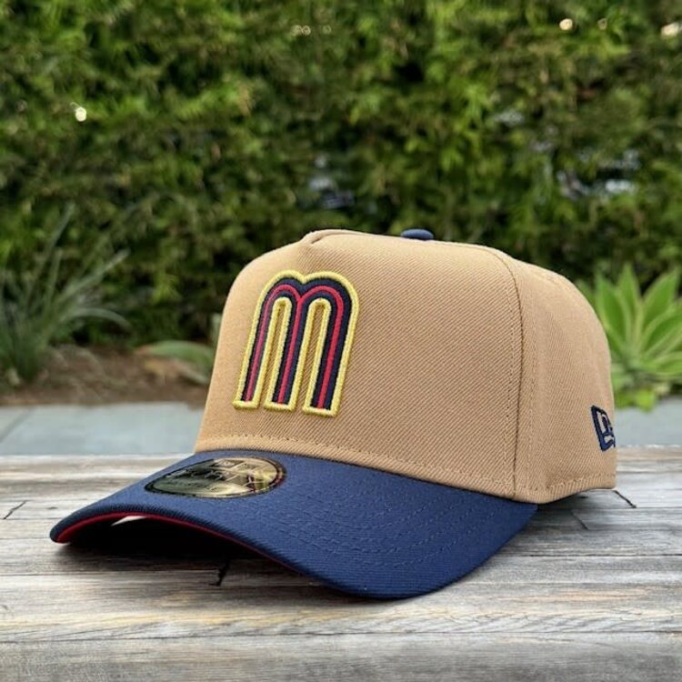 New Era Mexico Khaki/ Navy 940 A-Frame