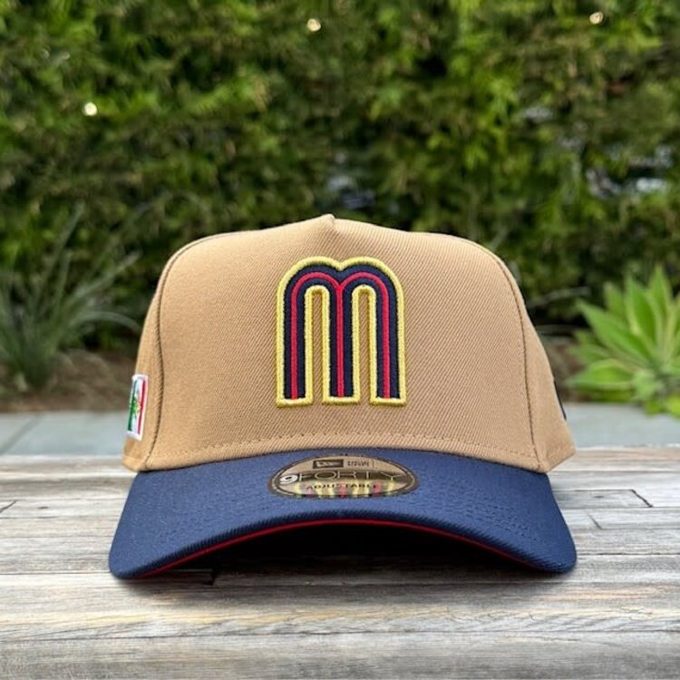 New Era Mexico Khaki/ Navy 940 A-Frame
