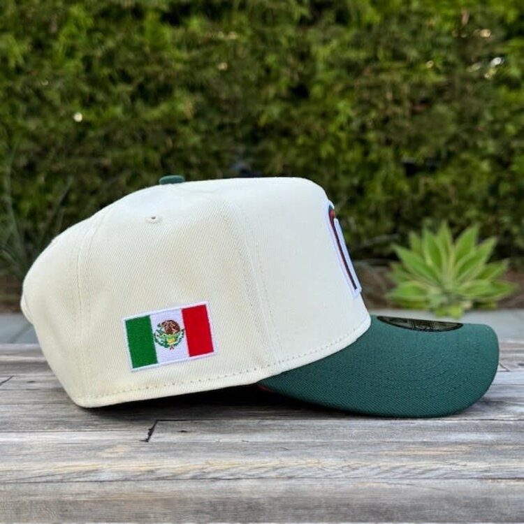 New Era Mexico Ivory/ Dark Green 940 A-Frame
