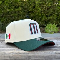 New Era Mexico Ivory/ Dark Green 940 A-Frame