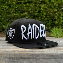 New Era Raiders Black White Sketch 950 Snapback