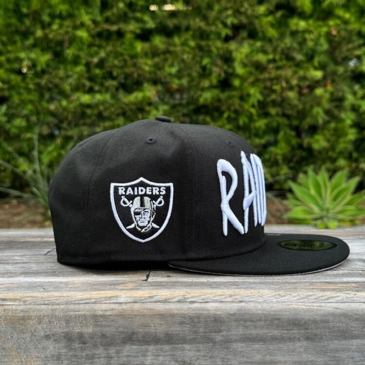 New Era Raiders Black White Sketch 950 Snapback