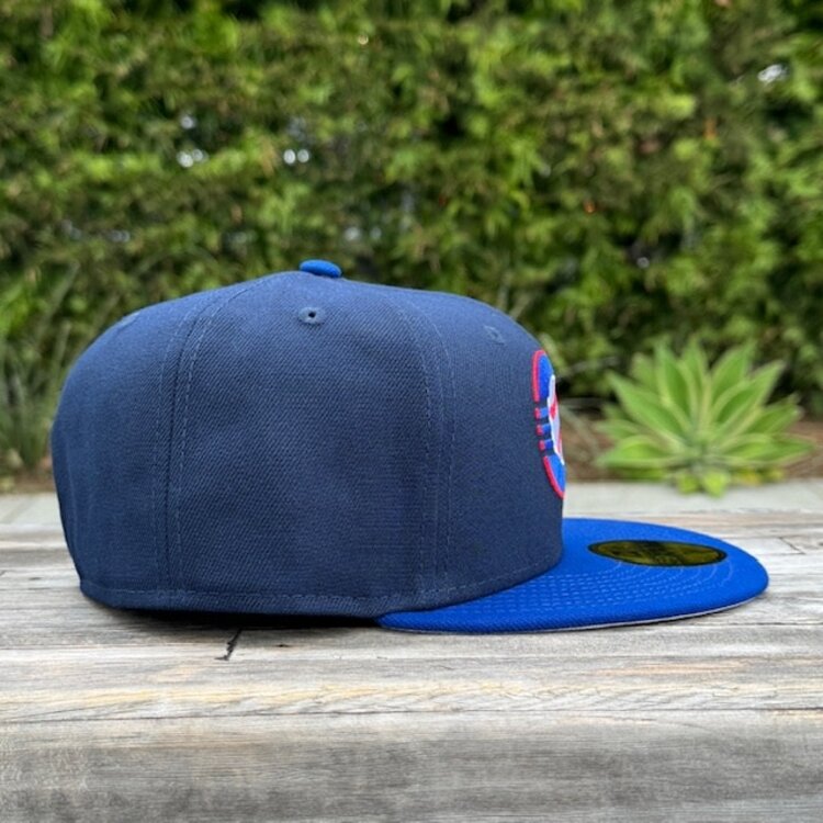 New Era Charros de Jalisco Navy/Royal Retro Logo