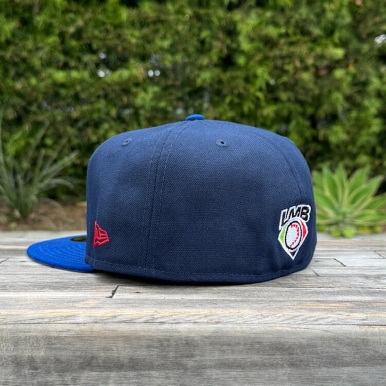 New Era Charros de Jalisco Navy/Royal Retro Logo