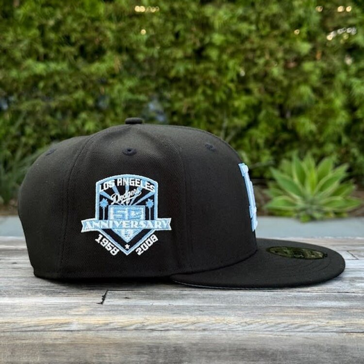 New Era LA Black White-Blue 50th BUV 950 Snapback