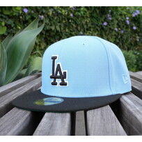 New Era LA Light Blue/Black Green UV