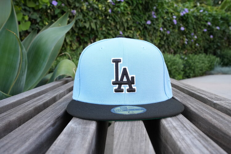 New Era LA Light Blue/Black Green UV