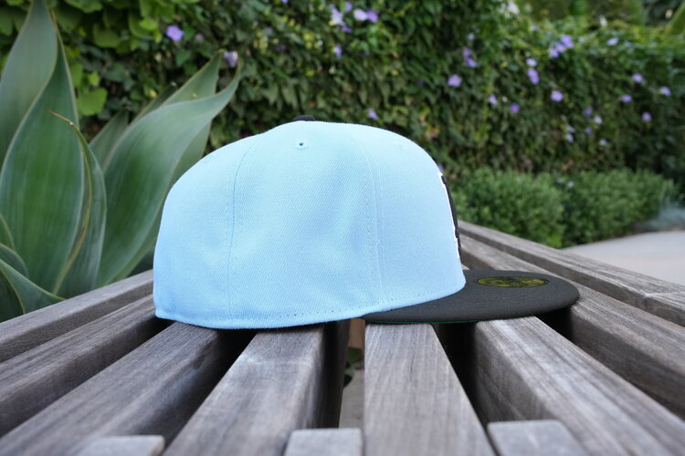 New Era LA Light Blue/Black Green UV