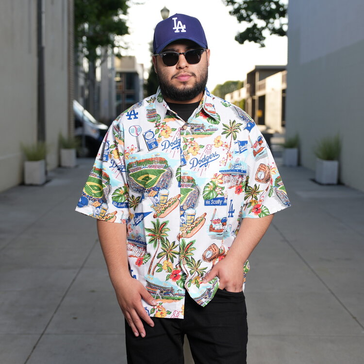 Reyn Spooner LA Dodgers Reyn Spooner Scenic Button-Up