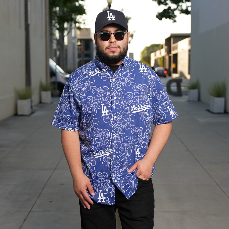Reyn Spooner LA Dodgers Reyn Spooner City Connect Button-Up