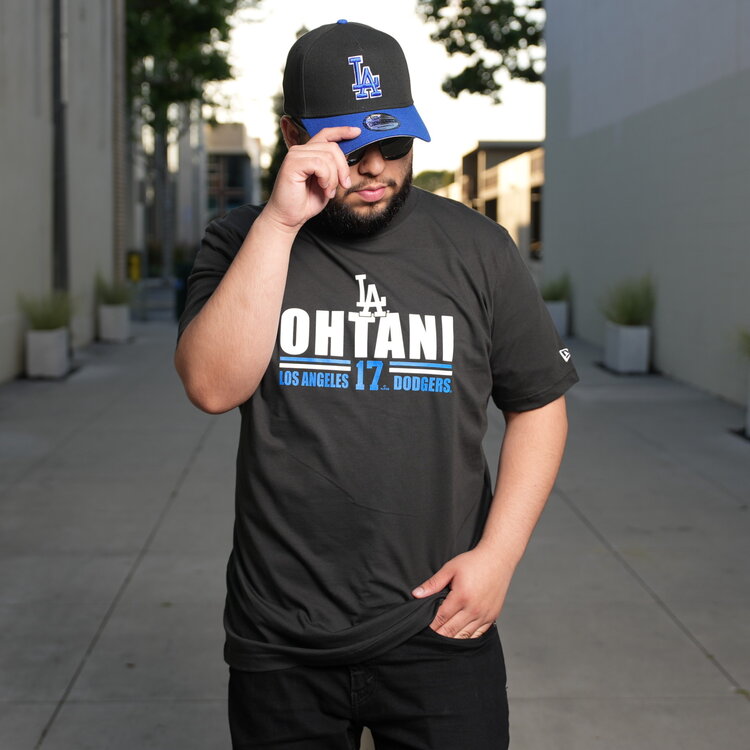 New Era LA Men's NE Black Ohtani 17 Tee