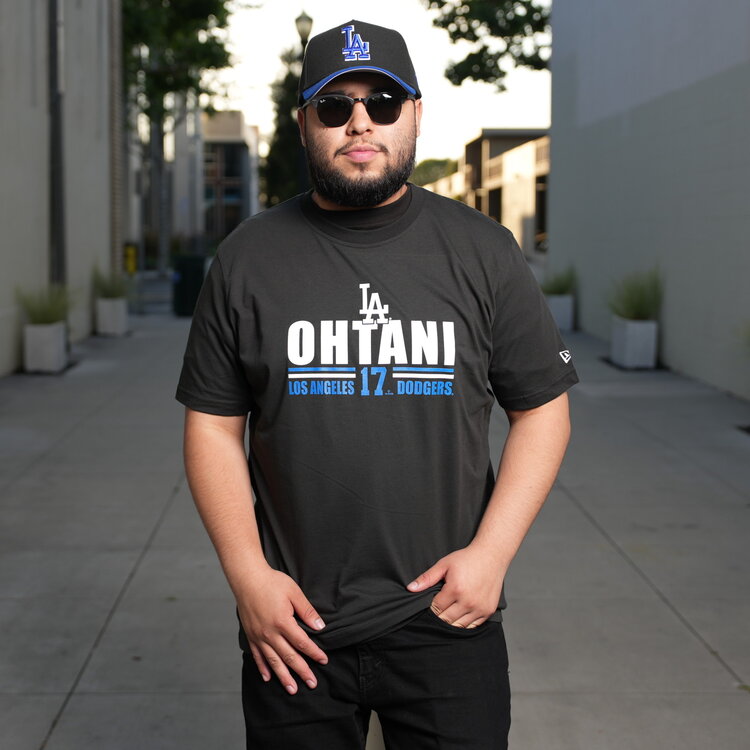 New Era LA Men's NE Black Ohtani 17 Tee