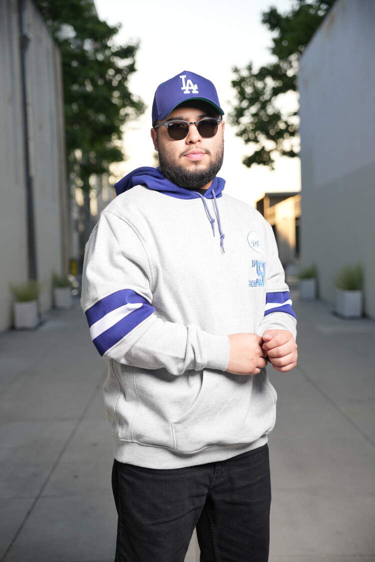 New Era Dodgers NE Gray Since 58 P/O Hoodie