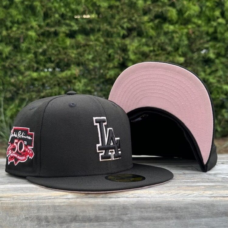 New Era LA Black Pink 50th JRob Pink UV