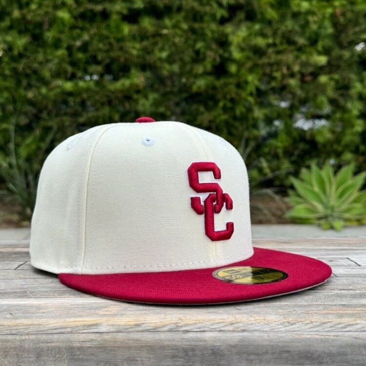 New Era SC Interlock Ivory / Cardinal