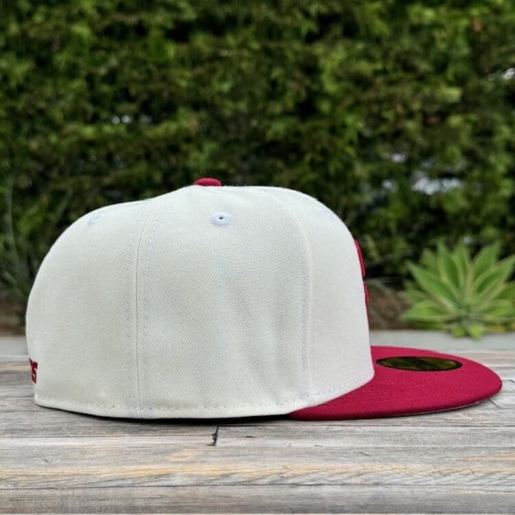 New Era SC Interlock Ivory / Cardinal