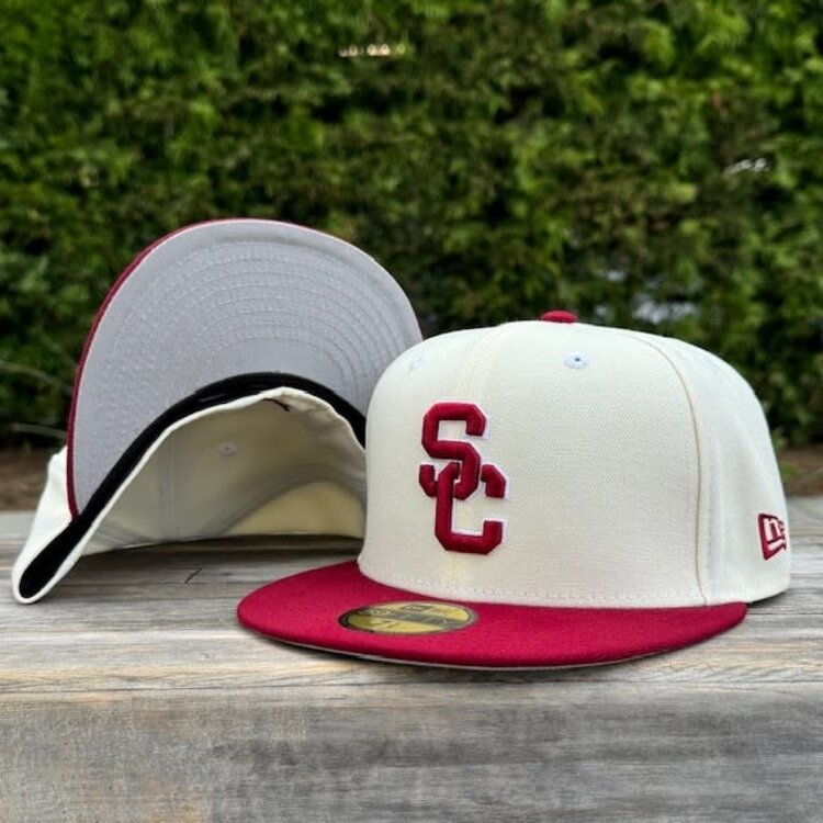 New Era SC Interlock Ivory / Cardinal
