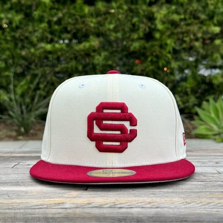 New Era SC Alt Logo Ivory /Cardinal