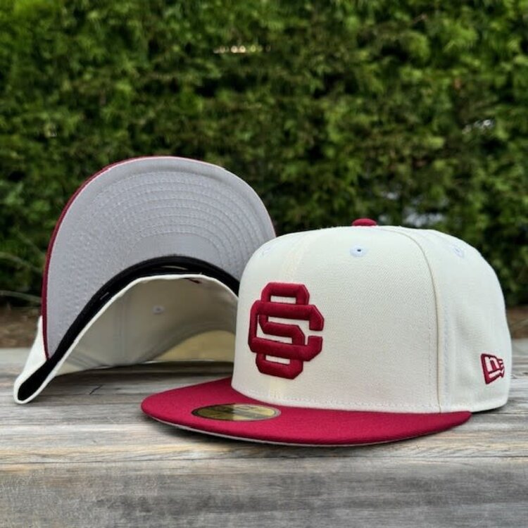 New Era SC Alt Logo Ivory /Cardinal