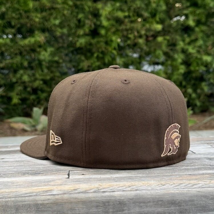 New Era SC Interlock Brown Tan Gray UV