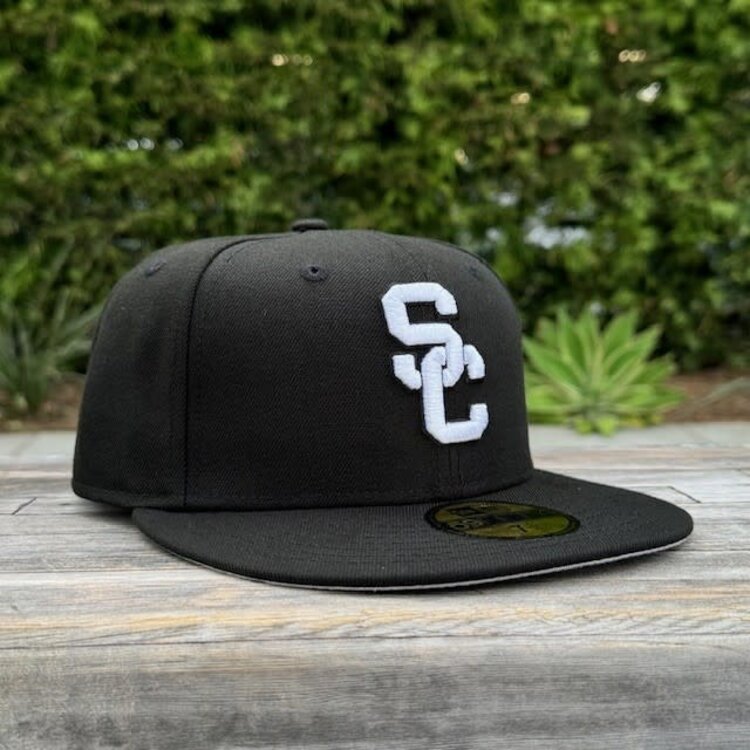 New Era SC Interlock Black White