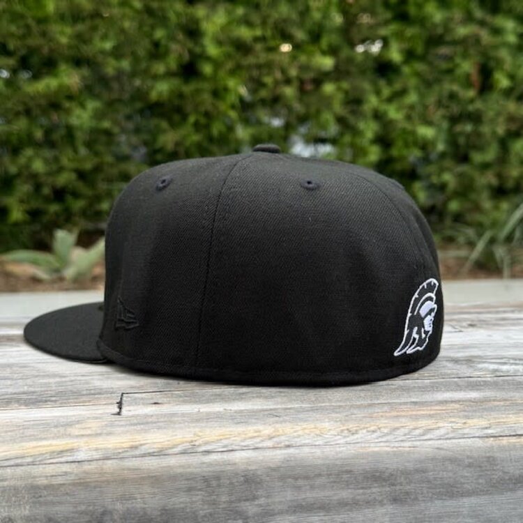 New Era SC Interlock Black White