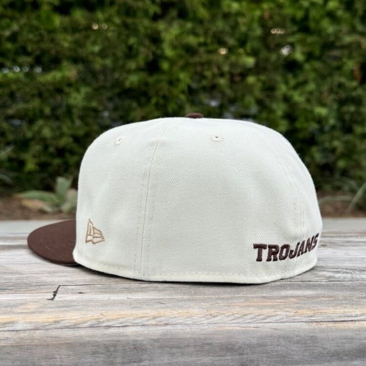 New Era SC Interlock Ivory /Brown
