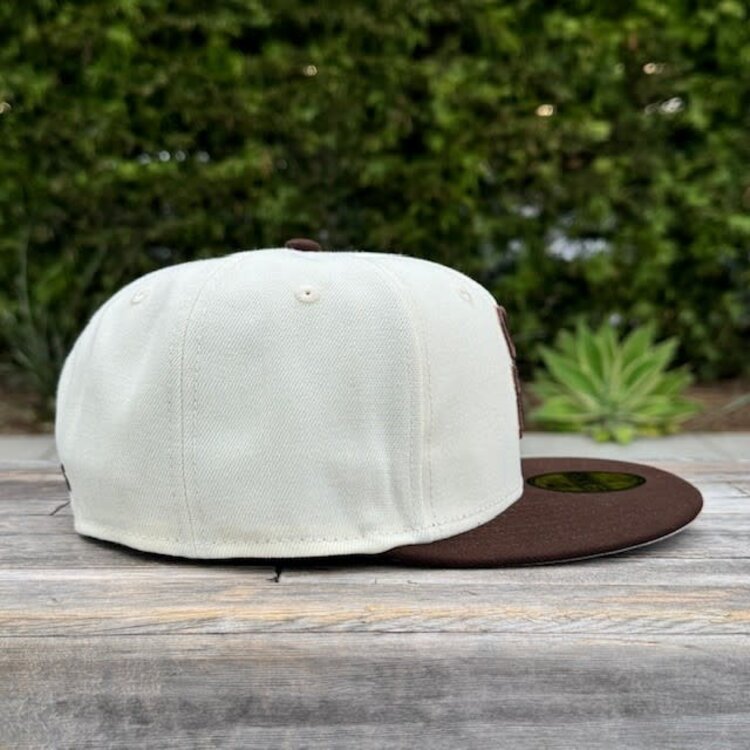 New Era SC Interlock Ivory /Brown
