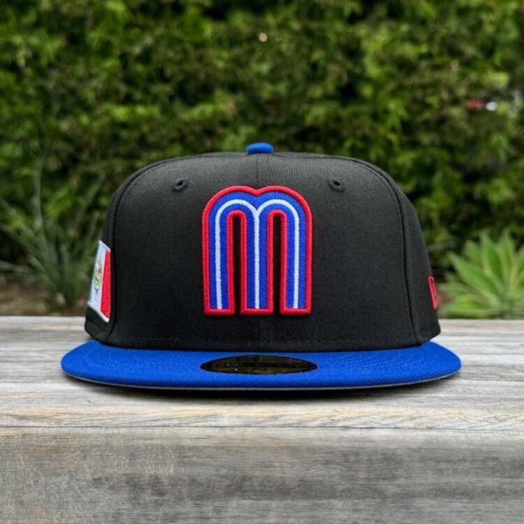 New Era Mexico "M" Black/Royal SP Fitted