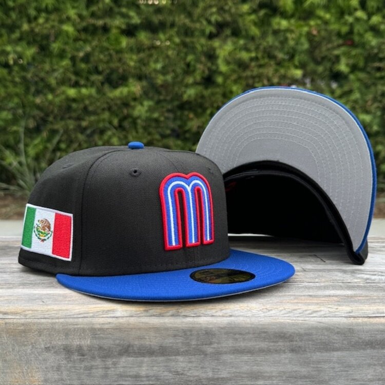 New Era Mexico "M" Black/Royal SP Fitted