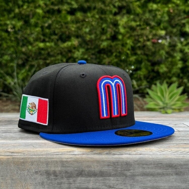 New Era Mexico "M" Black/Royal SP Fitted