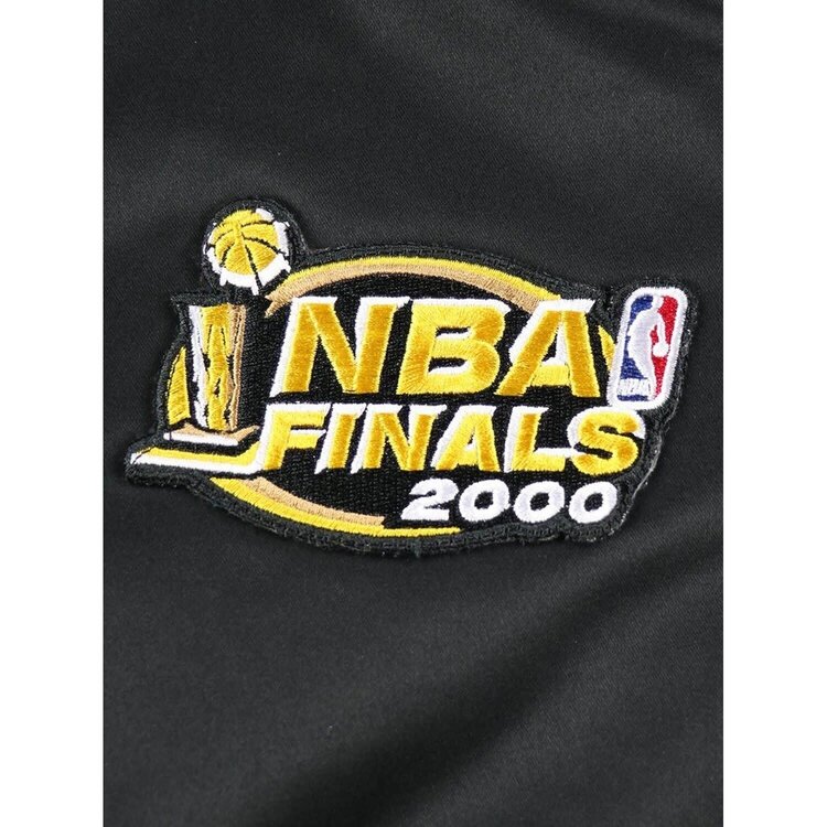 Mitchell and Ness LA Lakers M&N NBA Flight Satin Bomber Jacket Army Black
