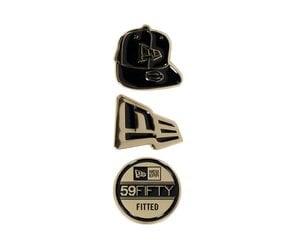 NEW ERA × 411 Premium Pin badge × 2 非売品 new-era-2024-59fifty-day-new-