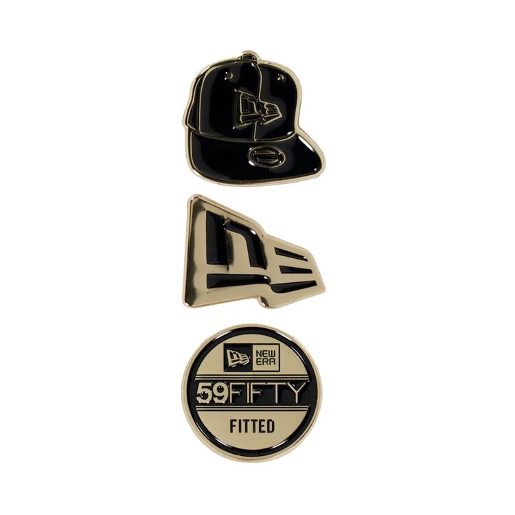 New Era 2024 59Fifty Day New Era Branded Pin Pack (Set of 3)