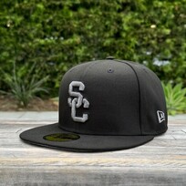 New Era USC Trojans Interlock Black Dark Gray