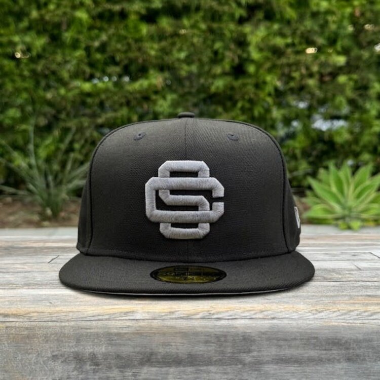 New Era SC Alt Logo Black Dark Gray