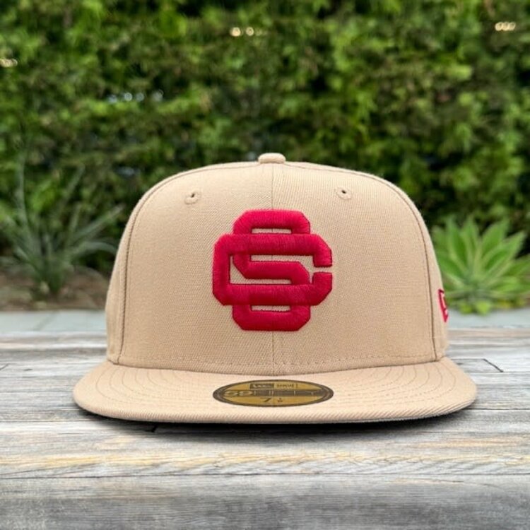 New Era SC Khaki Cardinal Alt Logo