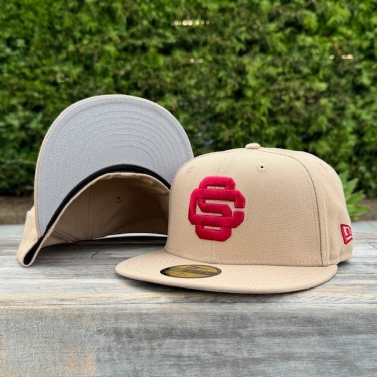 New Era SC Khaki Cardinal Alt Logo
