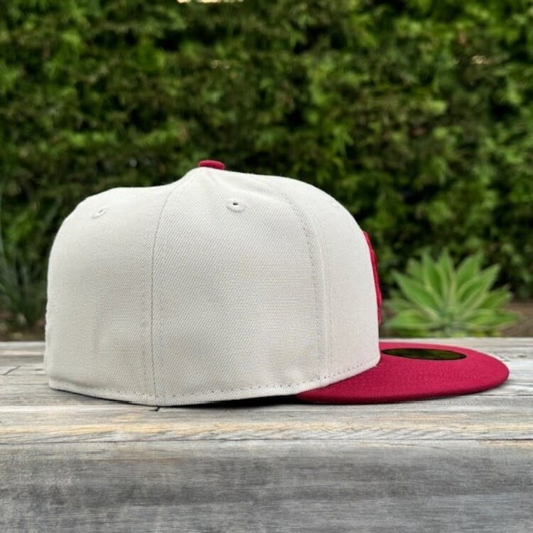 New Era SC Stone/Cardinal Alt Logo