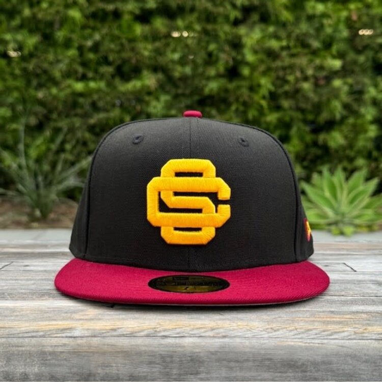 New Era SC Black/Cardinal Gold Alt Logo