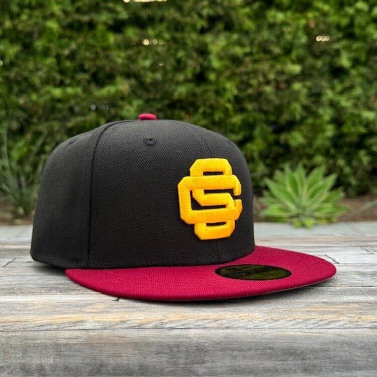 New Era SC Black/Cardinal Gold Alt Logo