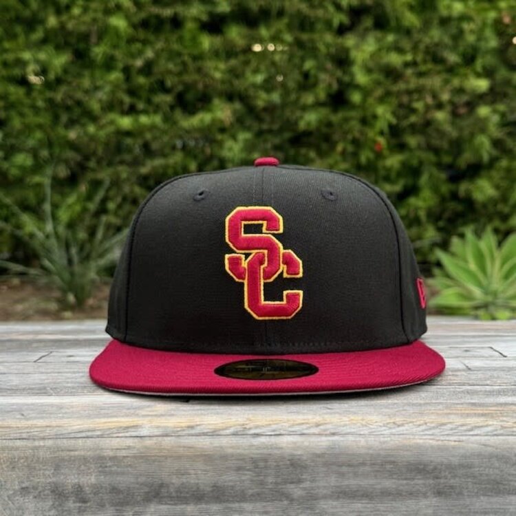 New Era SC Interlock Black / Cardinal