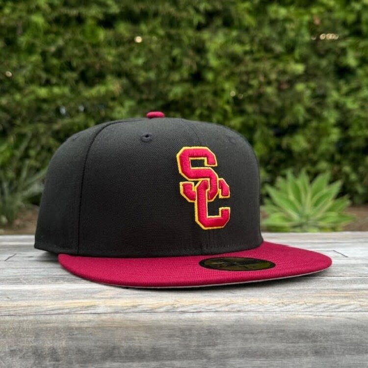New Era SC Interlock Black / Cardinal