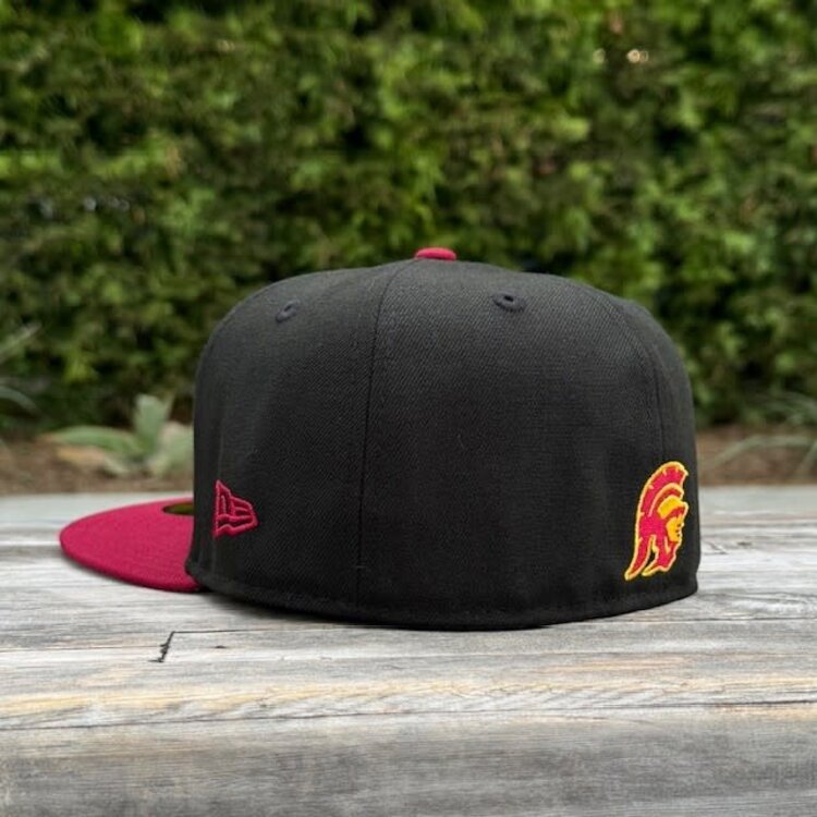 New Era SC Interlock Black / Cardinal