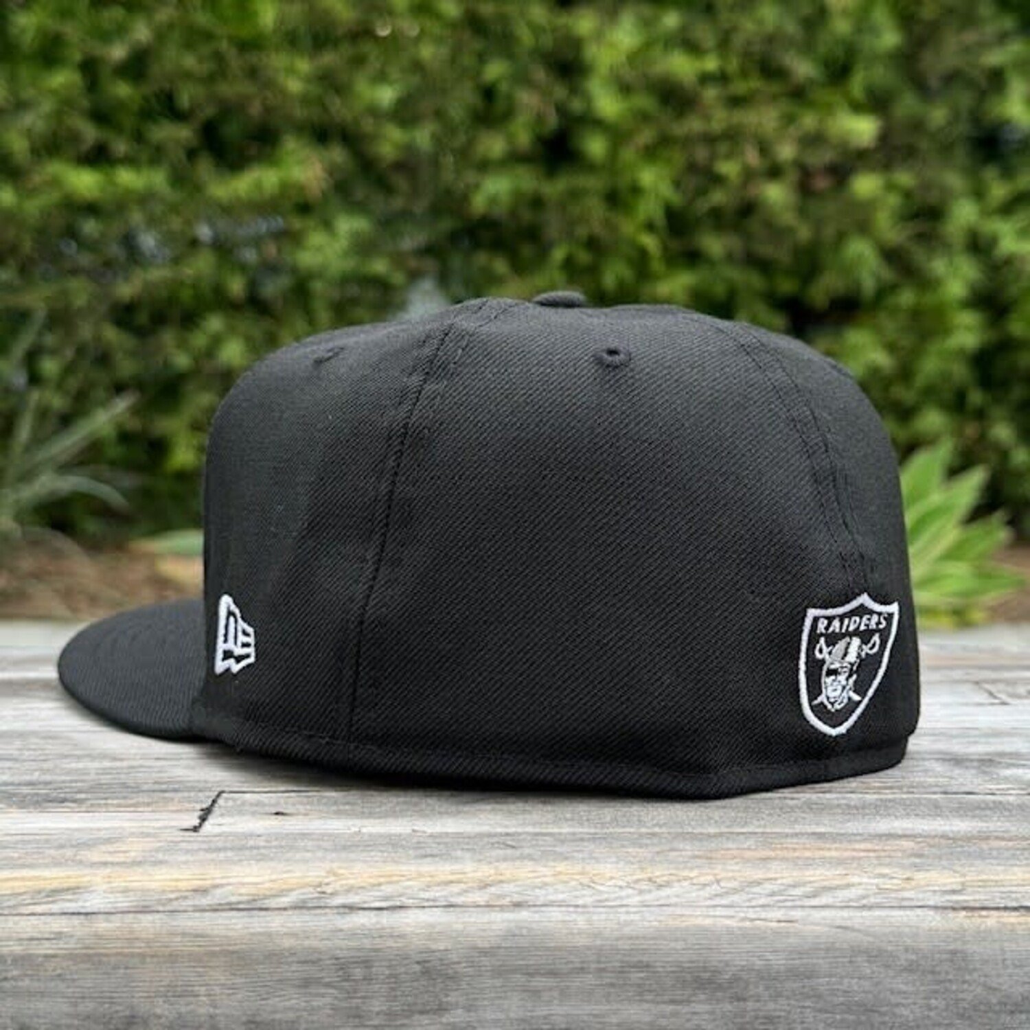 Raiders Black White Old English - The Locker Room of Downey