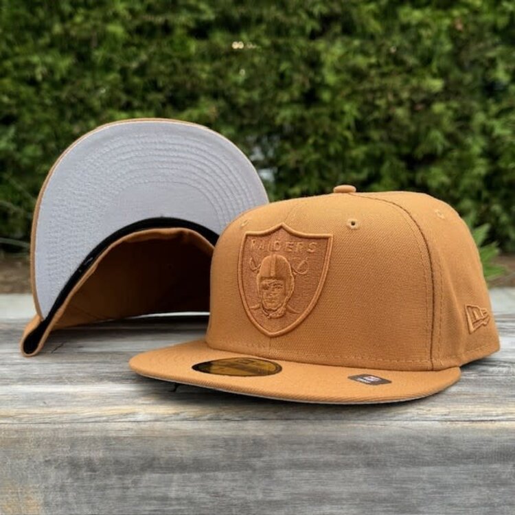New Era Raiders Lt Bronze Gray UV