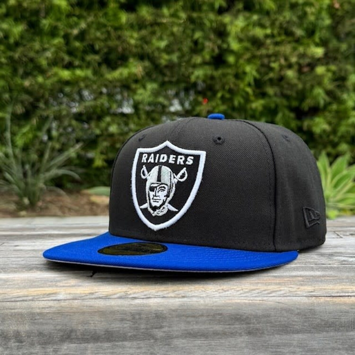 Raiders Shield Black/Royal - The Locker Room of Downey
