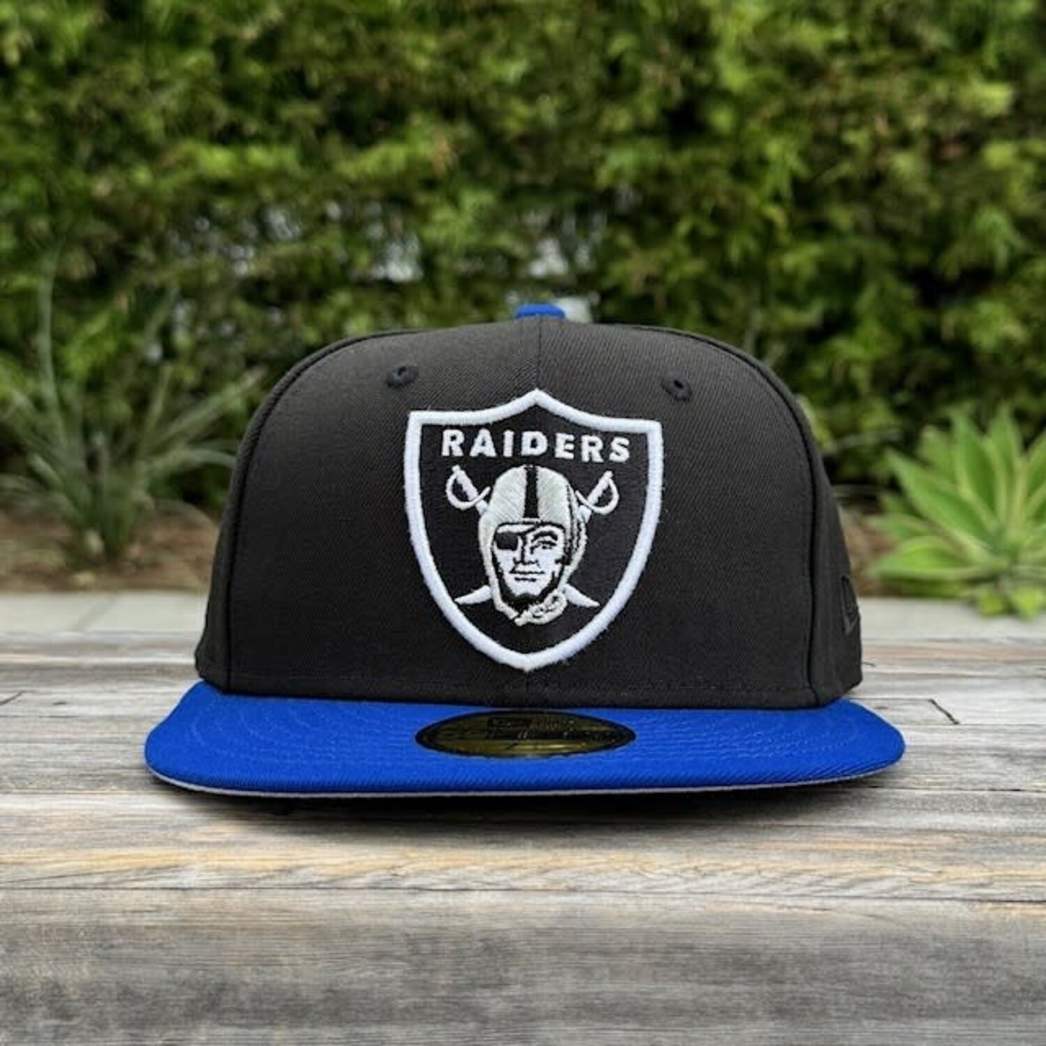 Raiders Shield Black/Royal - The Locker Room of Downey